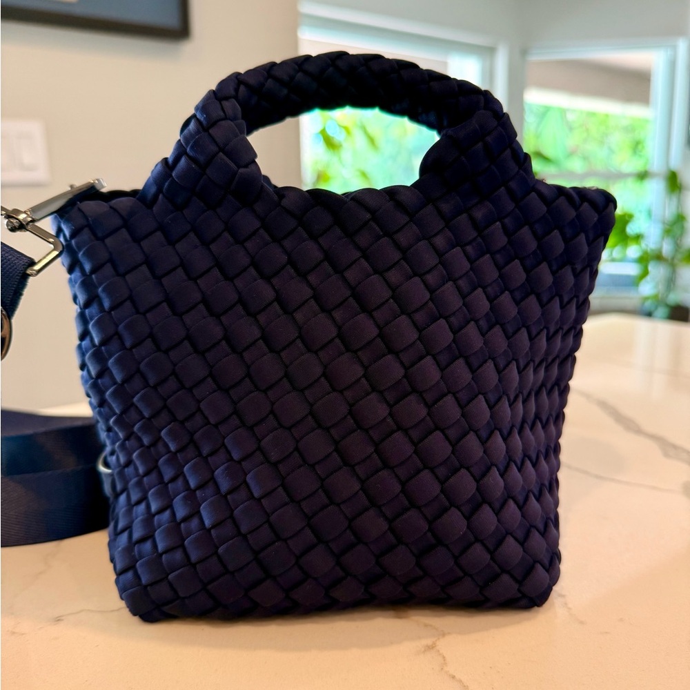 Naghedi St. Barths Petite Tote - Ink Blue